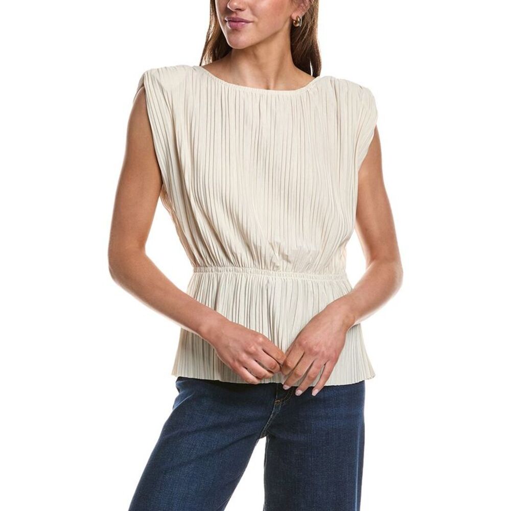 Ichi Womens  Ihmikala Sleeveless Top, White